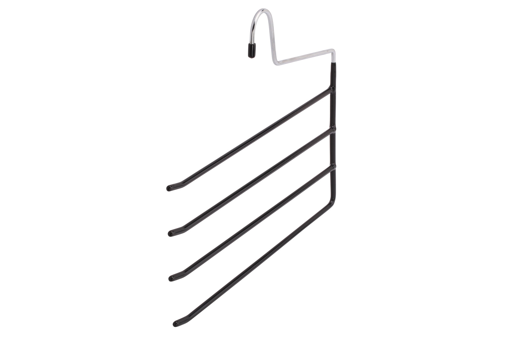 Metall-Hosenkleiderbügel für 4 Hosen