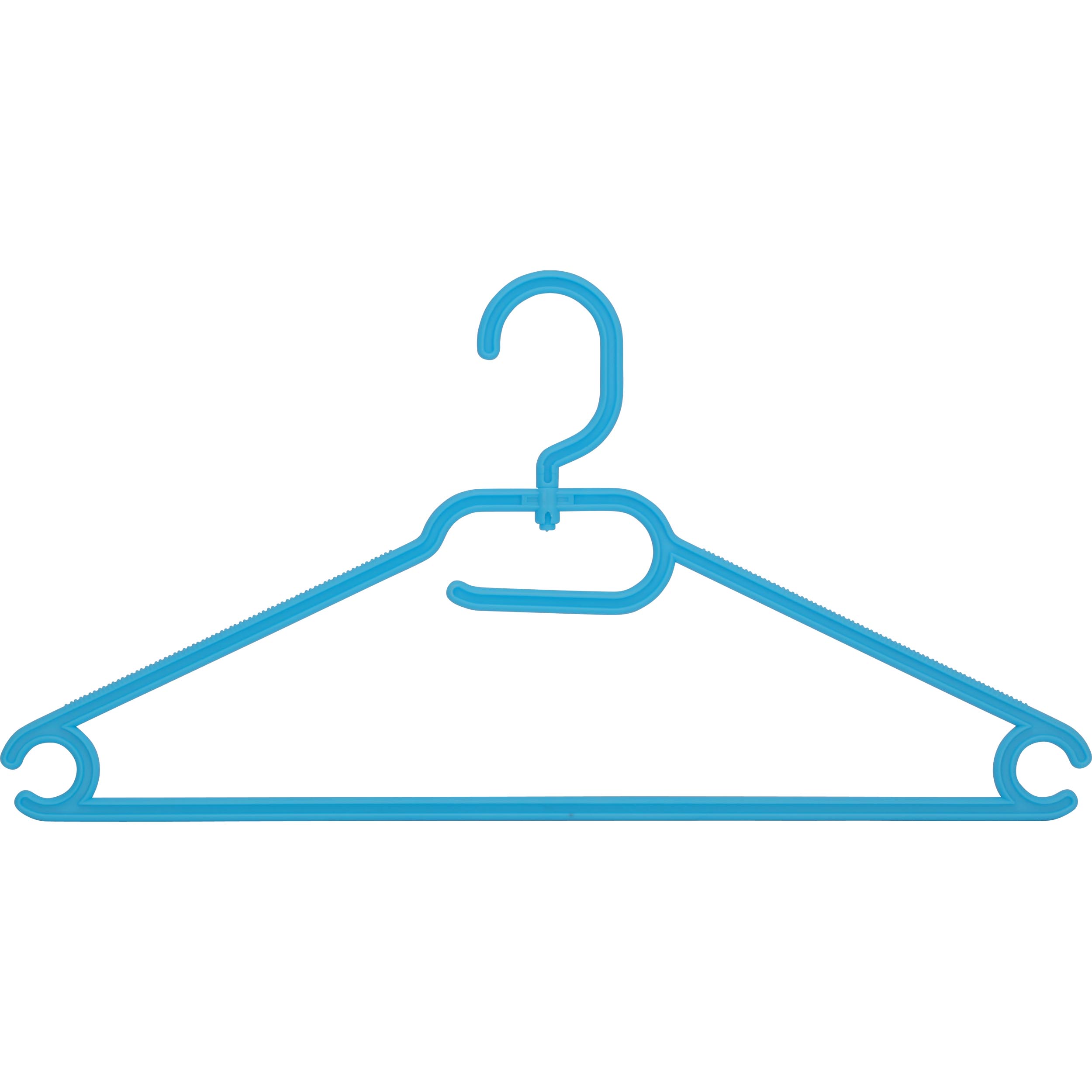 Kunststoff-Kleiderbügel LEVI blau