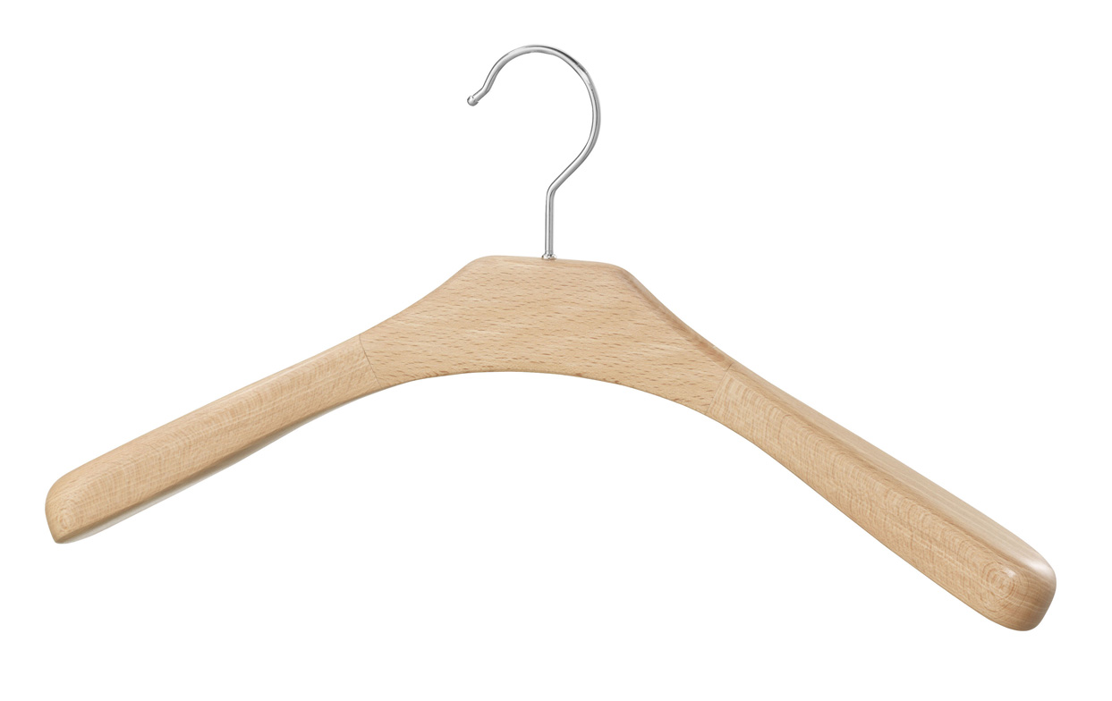 Holz-Kleiderbügel FLEX-PB XL, Natur